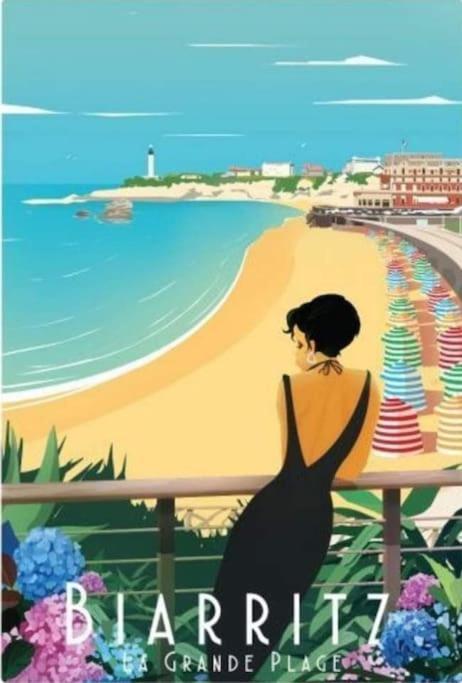 Magnifique T3 - Grande Plage Biarritz Exterior photo